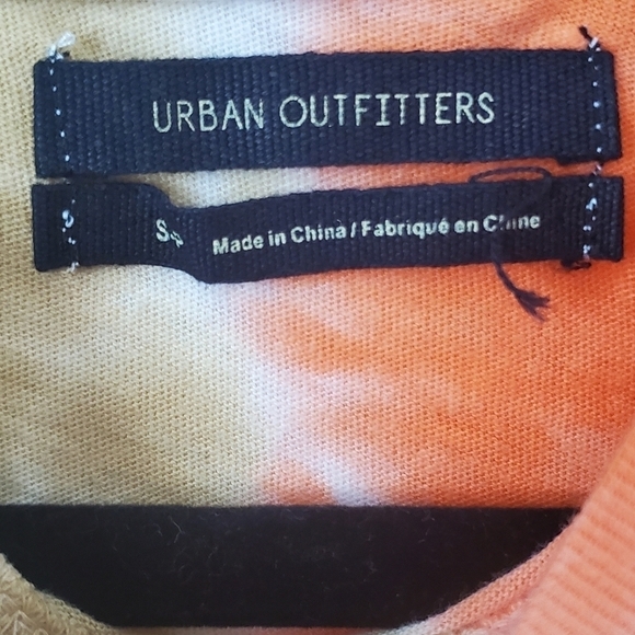 Urban Outfitters OU Recycled Cotton Tie Dye Long Sleeve Tee Size S - Picture 8 of 9